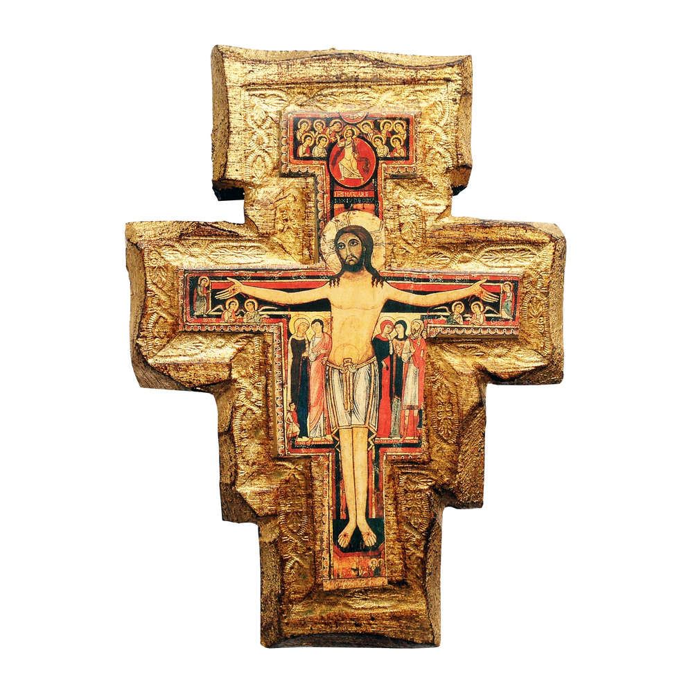 Das Kreuzbild von San Damiano ca. 17 x 12,5